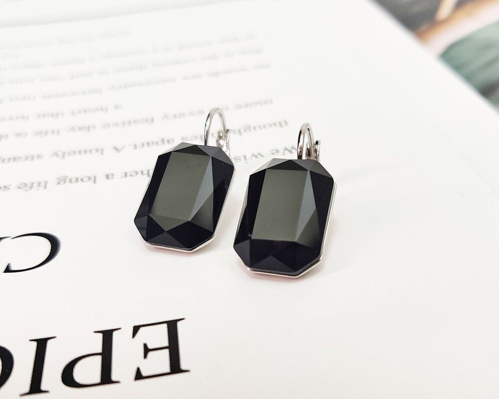 Серьги с чешскими кристаллами