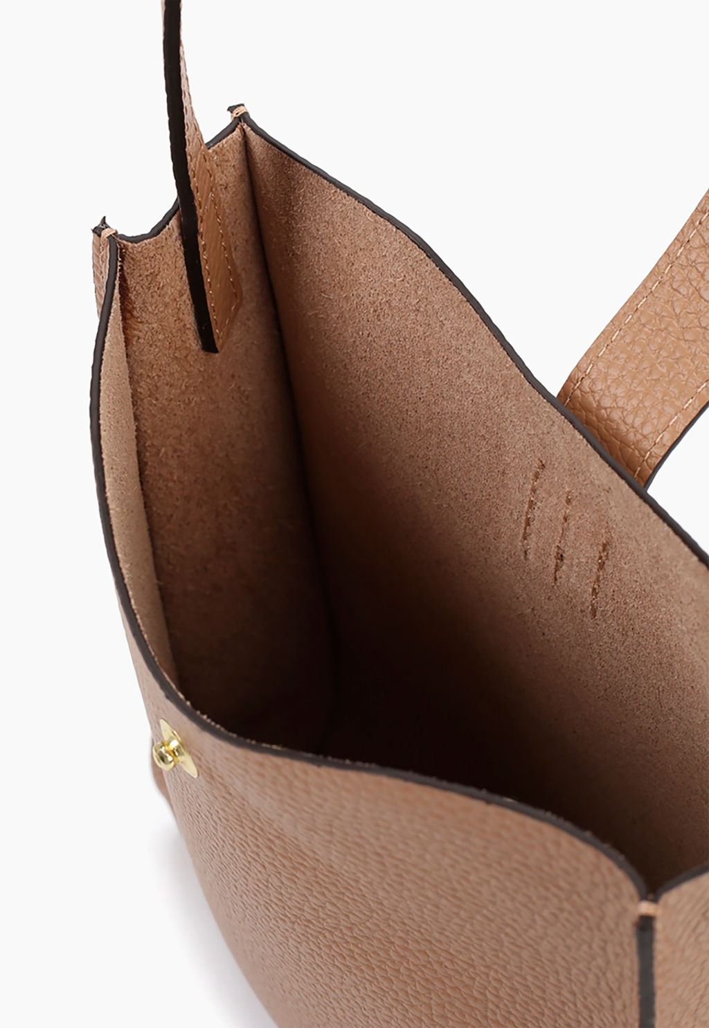 Кожаная сумка кросс-боди Leya DBR 30919 бежевый латте  фото 7