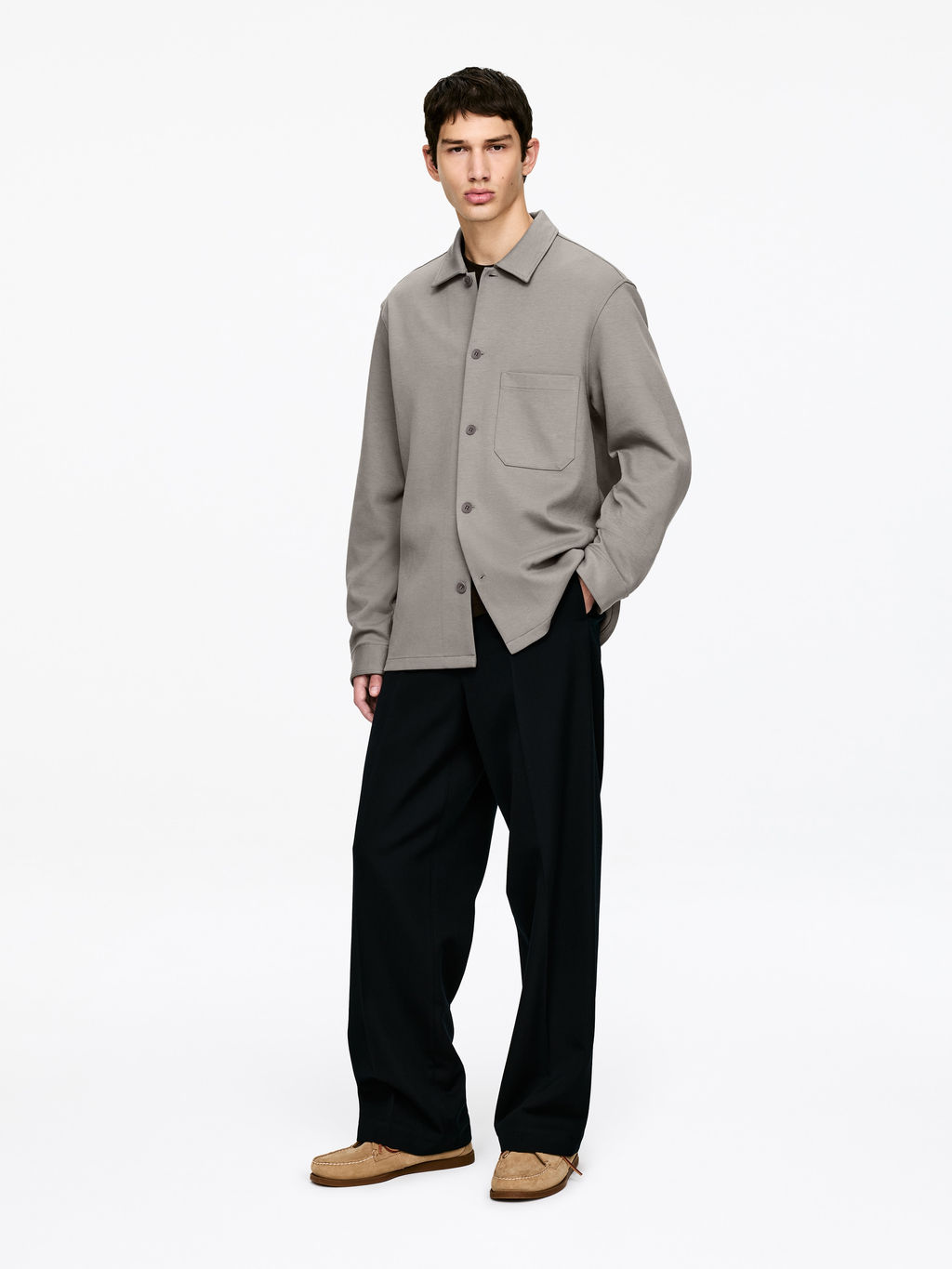 Sobrecamisa de punto - H&m фото 6
