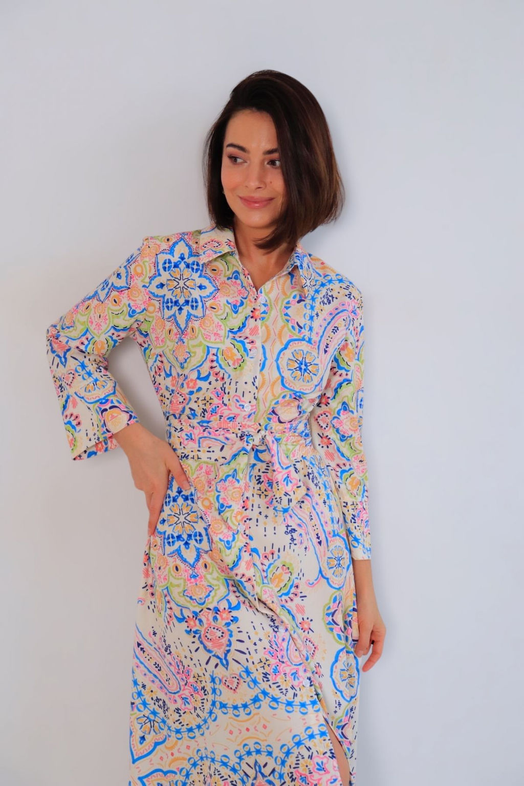 Martichelli Платье с принтом  фото 9