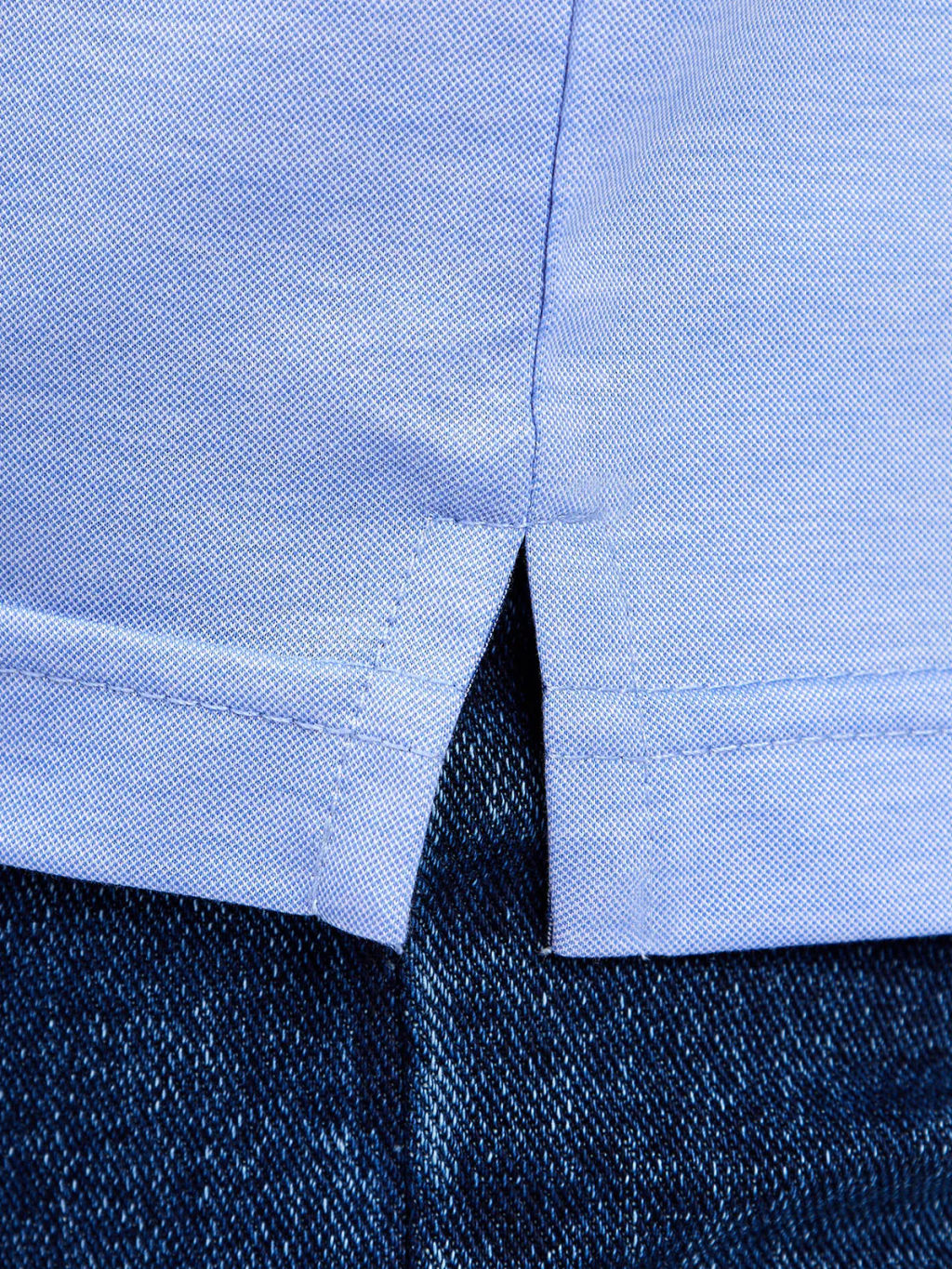 Джемпер мужской с воротником поло GREG G155-PM4-LT1629 (голубой)  фото 10