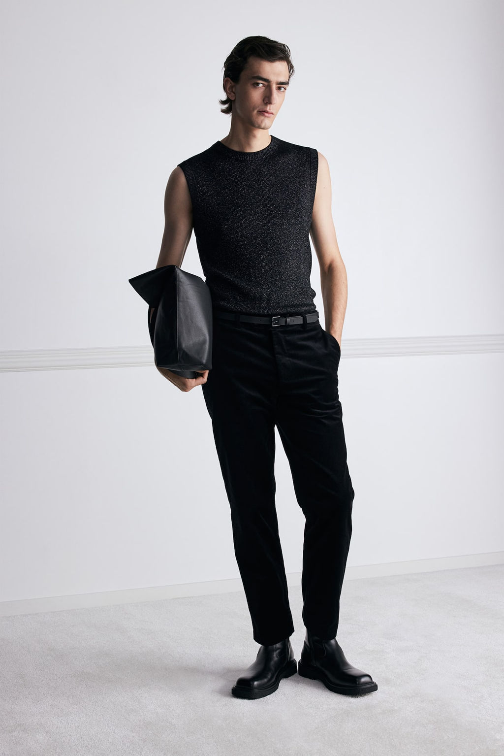 Pantalon de terciopelo Regular Fit - H&m фото 2