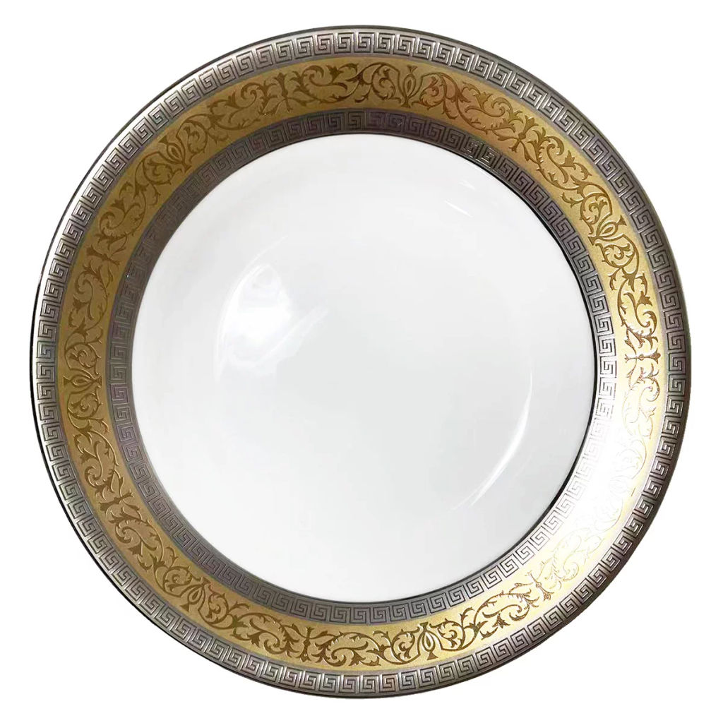 41470 GIPFEL Набор тарелок суповых HERMES 20 см, 2 шт. Цвет: белый. Материал: костяной фарфор.  фото 2