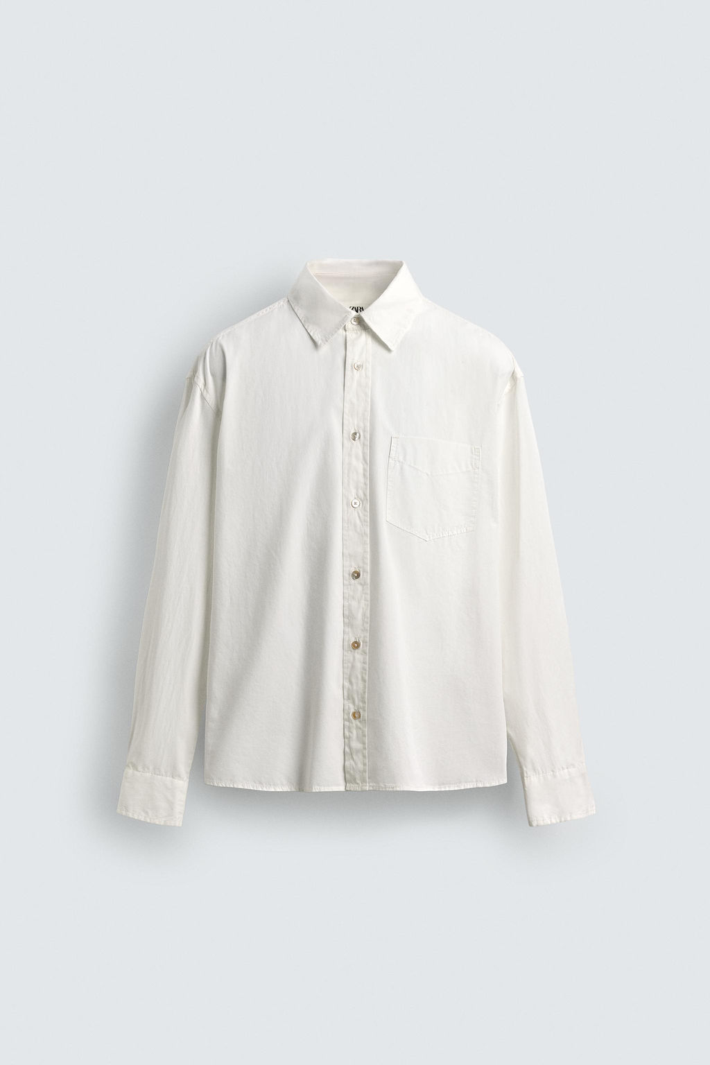 RELAXED FIT LIMITED EDITION SHIRT - Zara фото 7
