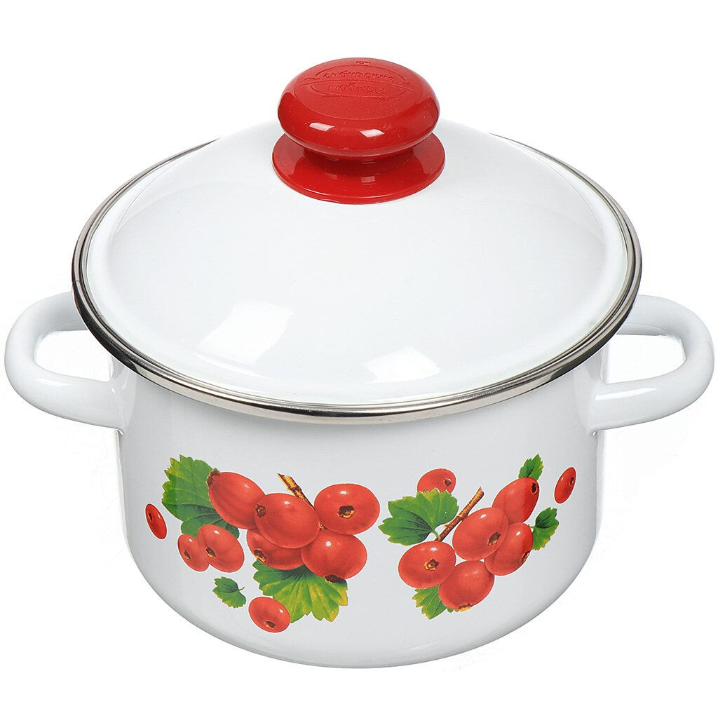 ЭМ_Кастрюля 2,0 л цил. ДЕКОЛЬ ОБОД н/о, арт. 1MD161М