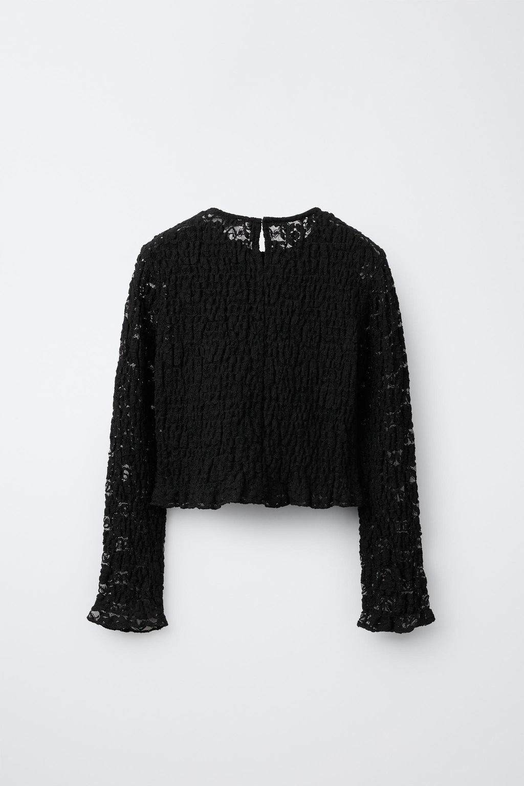 ELASTIC LACE TOP - Zara фото 2