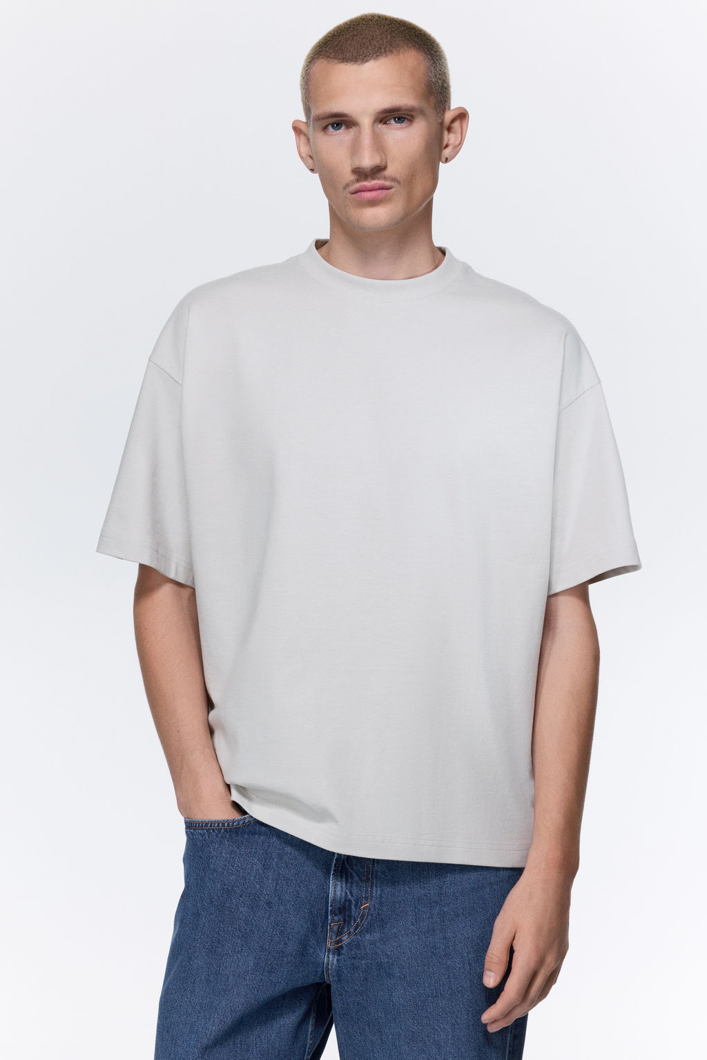 Camiseta de algod?n Oversized Fit - H&m фото 7