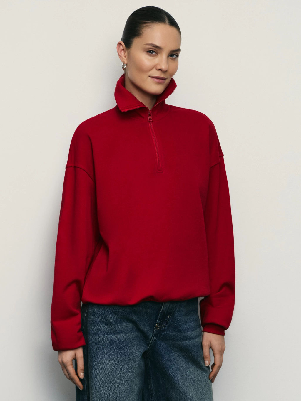 Толстовка женская на молнии / Zarina