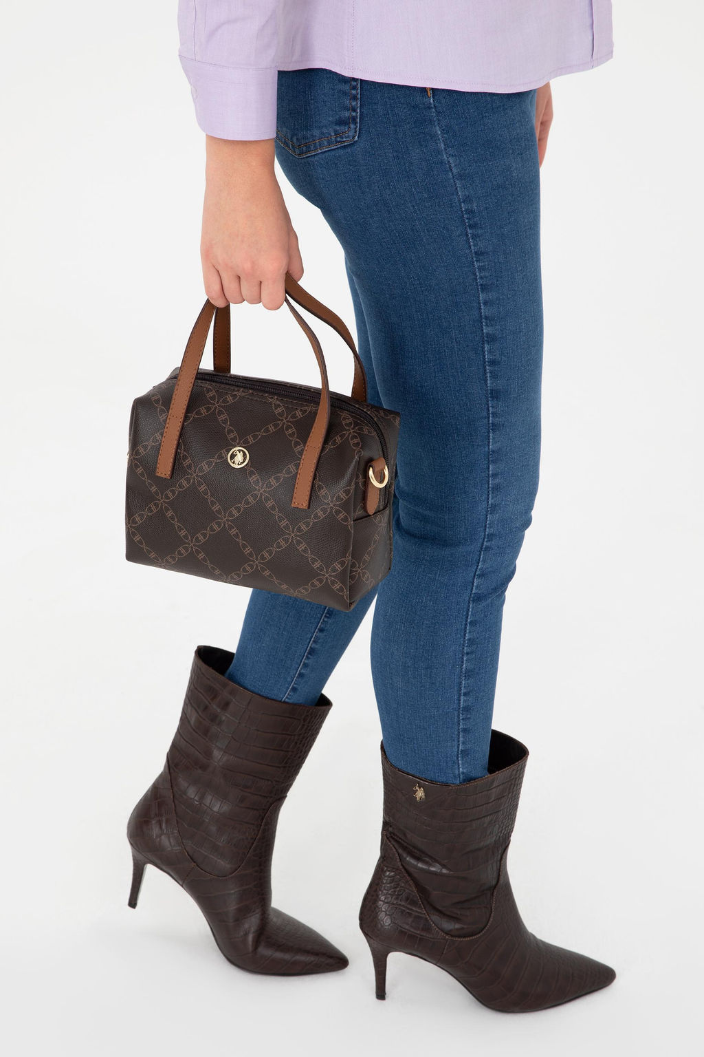 Женская коричневая сумка - U.s. polo assn фото 2