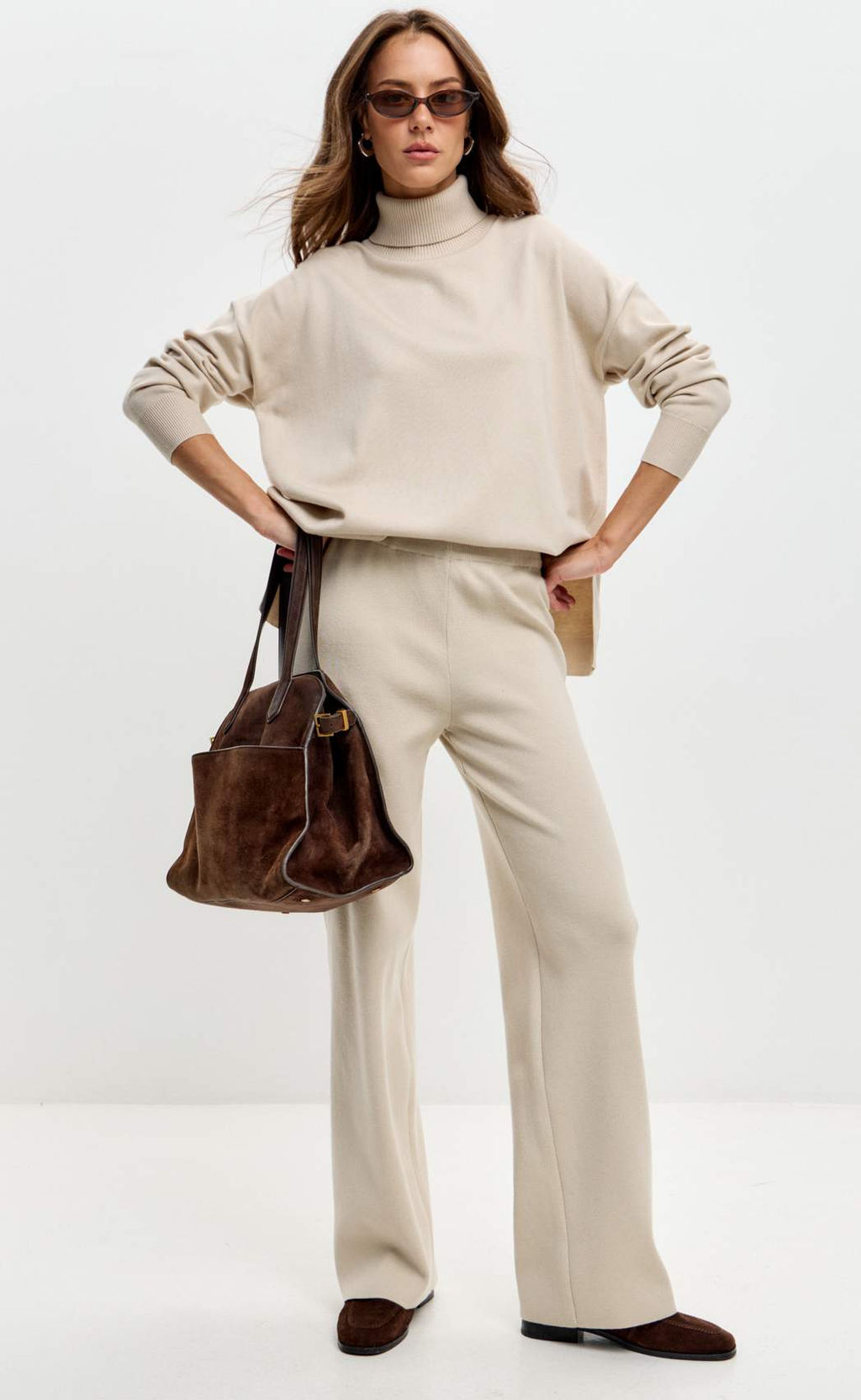 Брюки Primm светло-бежевый вискоза с полиэстером  фото 8