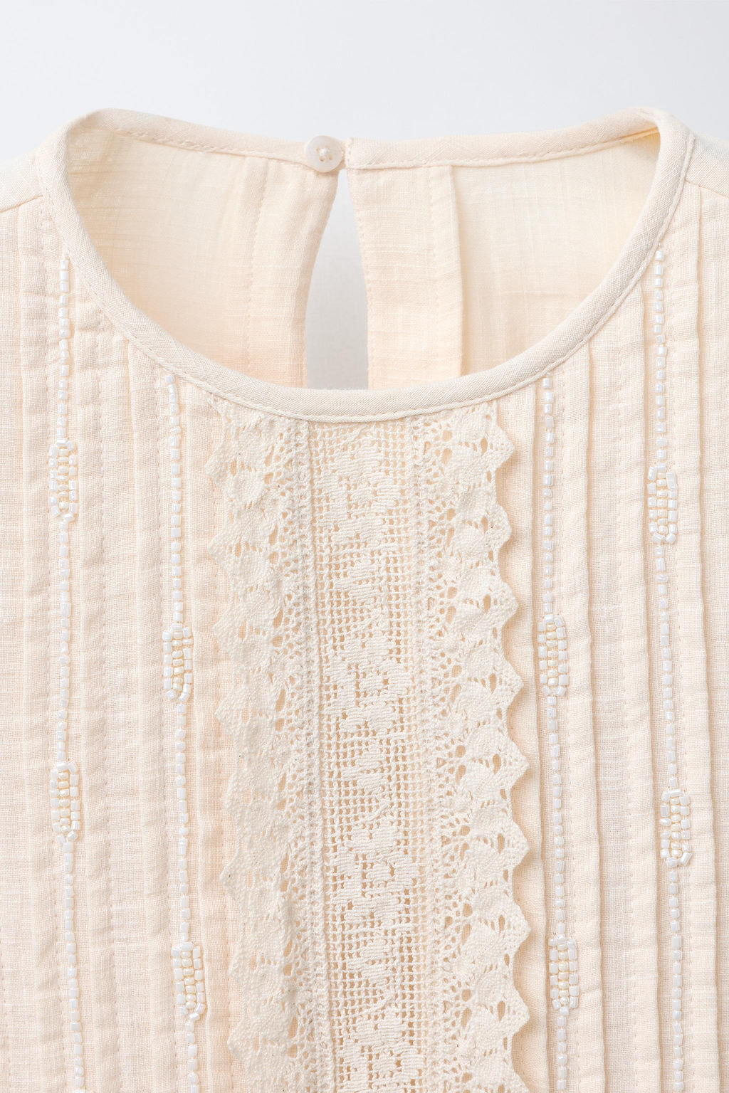 EMBROIDERED AND BEADED SHIRT - Zara фото 3