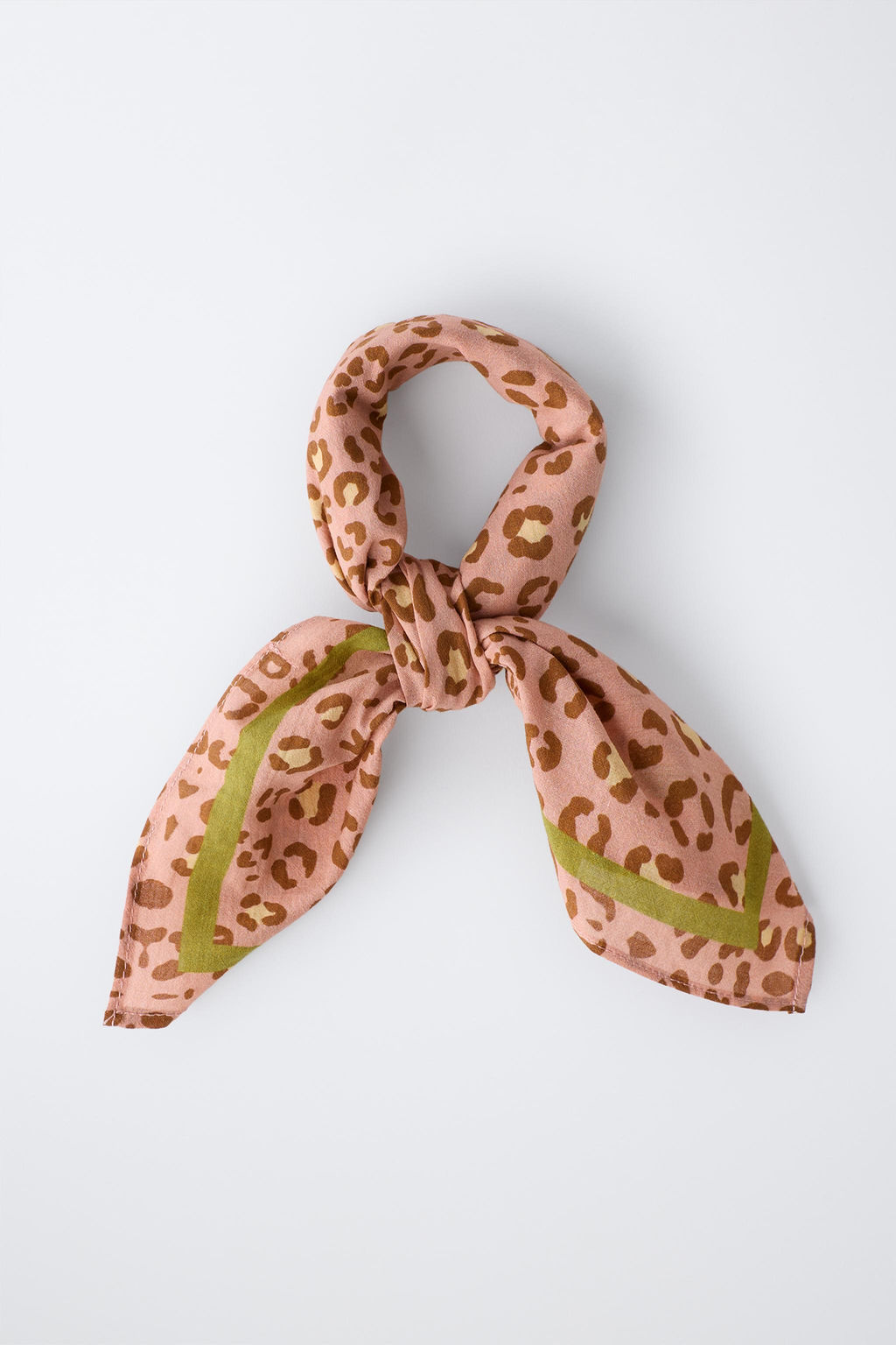 BANDANA ANIMAL PRINT / Marr?n - Zara фото 4