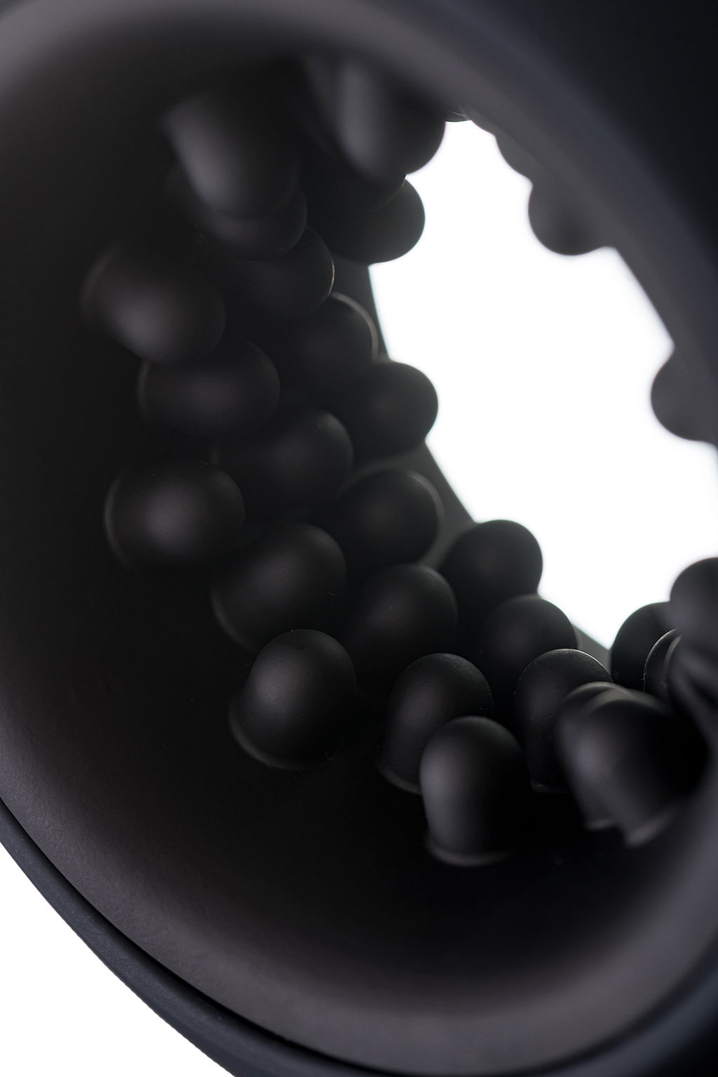 Вибромастурбатор нереалистичный Satisfyer Ring Stroker, силикон, чёрный, 9,1 см.