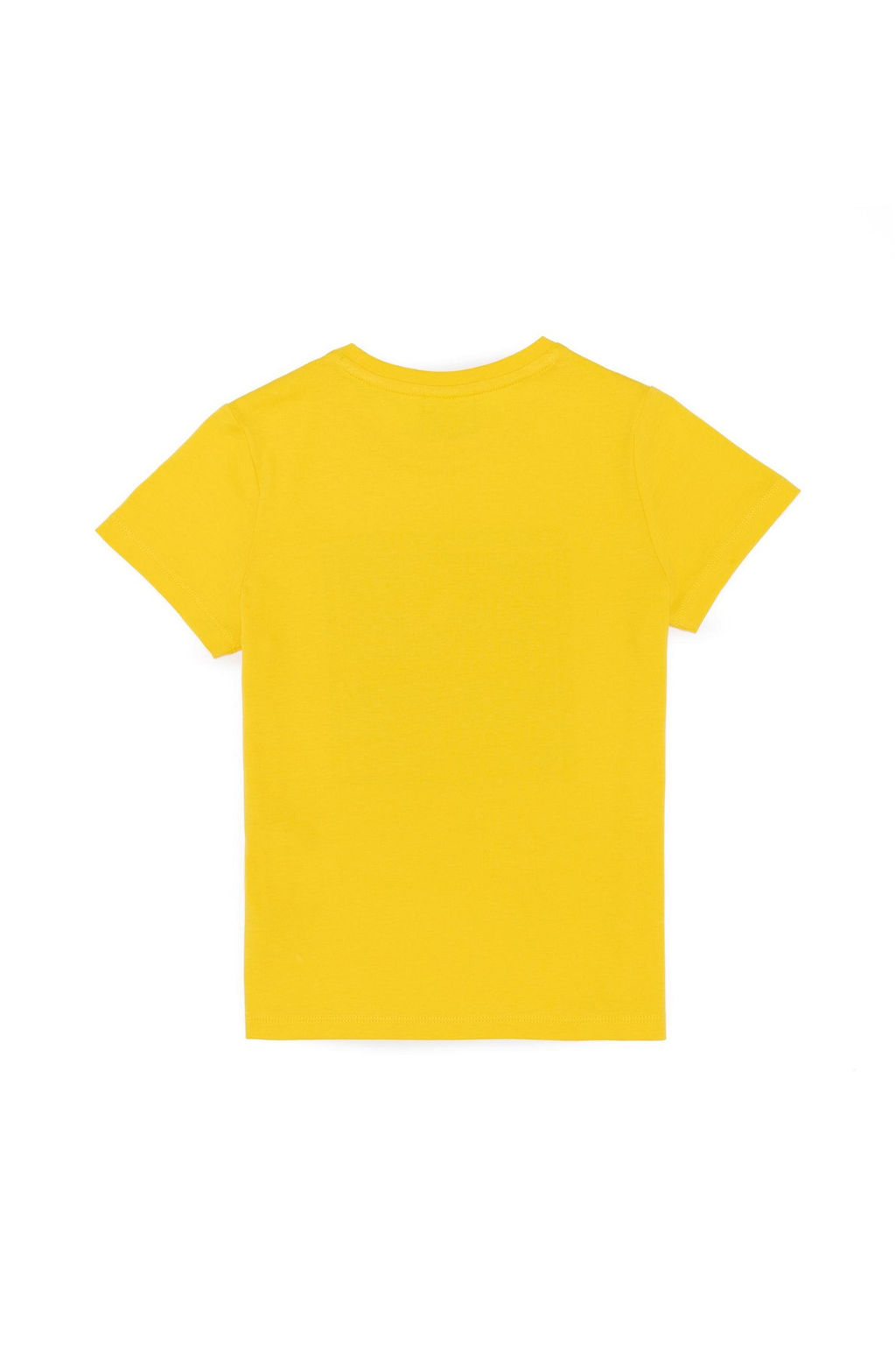 Детская желтая футболка с круглым вырезом Неожиданная скидка в корзине - U.s. polo assn фото 5