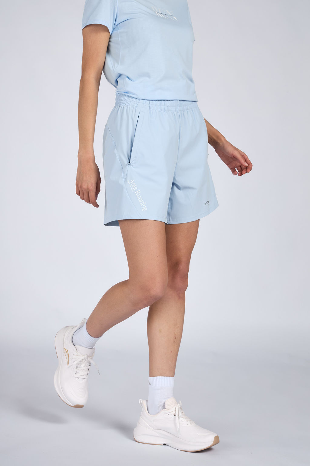 Шорты текстильные Синий - Anta фото 3