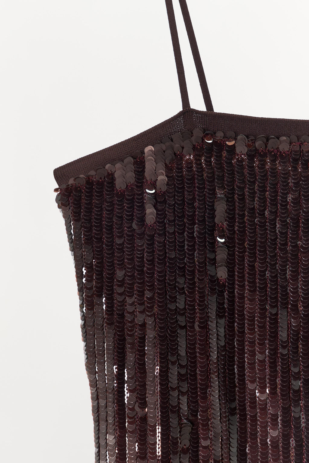 SHORT SEQUIN DRESS - Zara фото 6