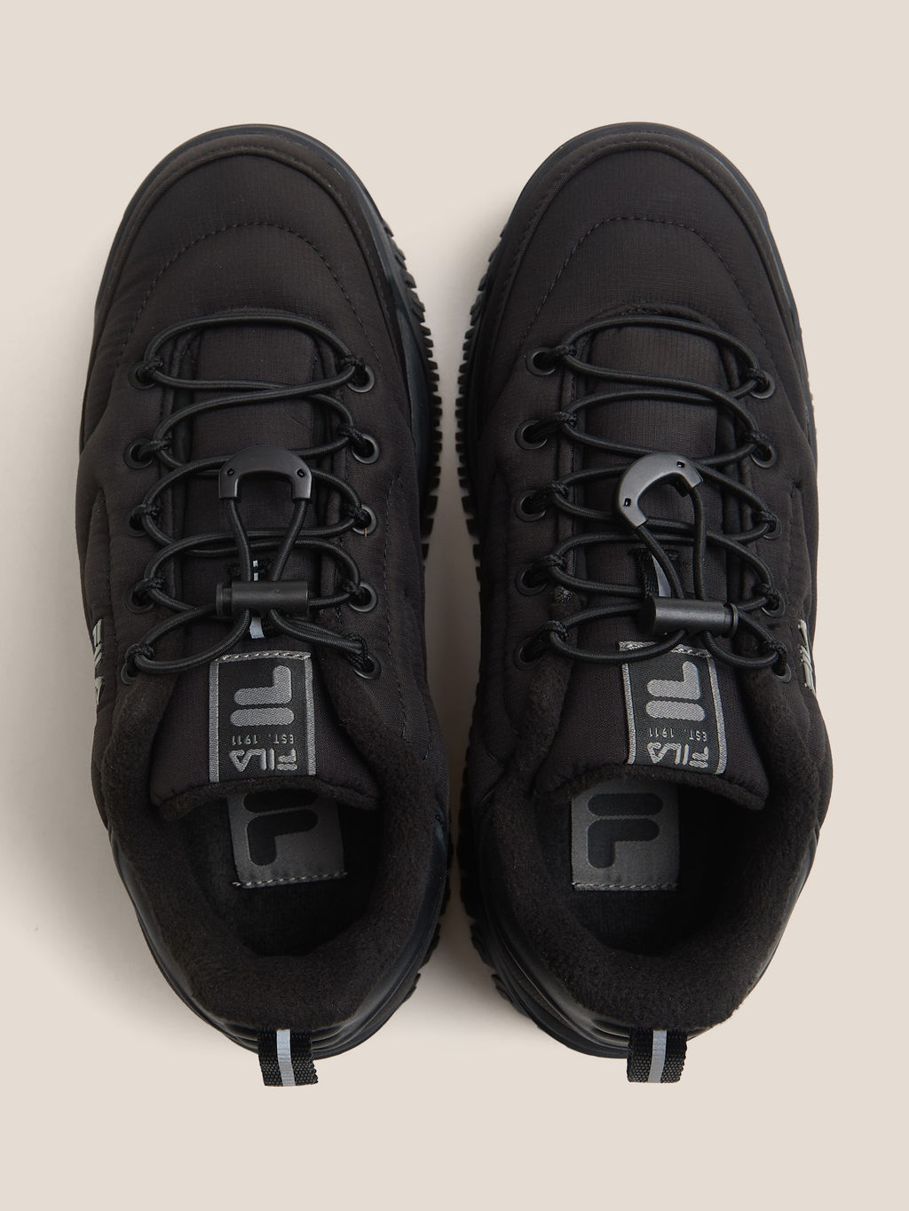 Женские кроссовки FILA POWDER PUFF LOW W Артикул 4563409, черный  фото 4