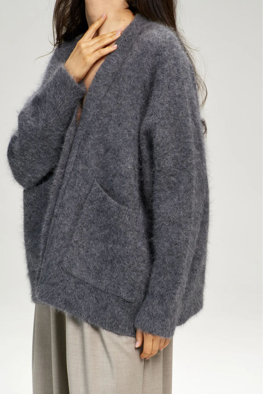 Кардиган Fluffy Grey - Erist store фото 6