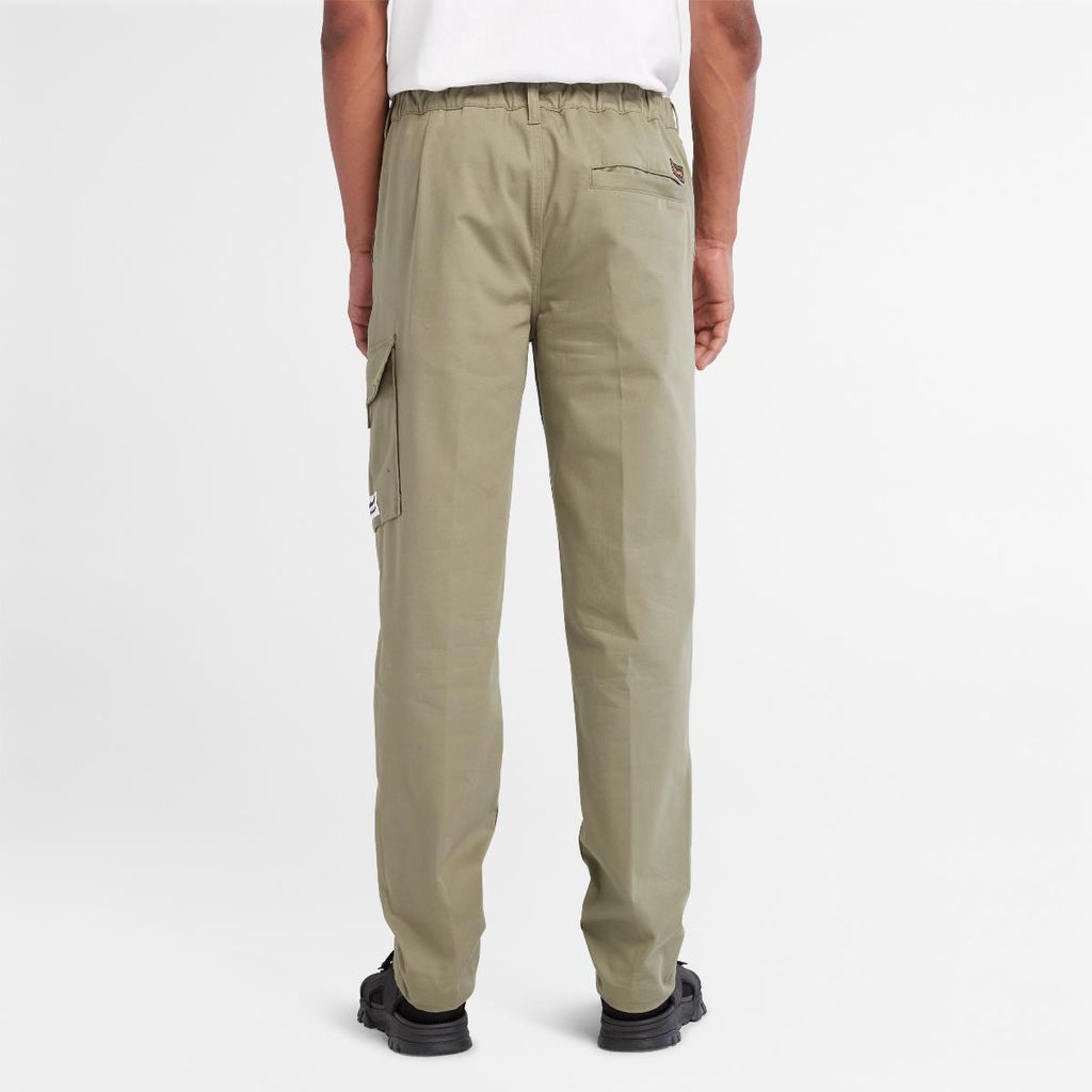 Брюки Timberland Cargo Pant Tapered Slim оливковые  фото 2