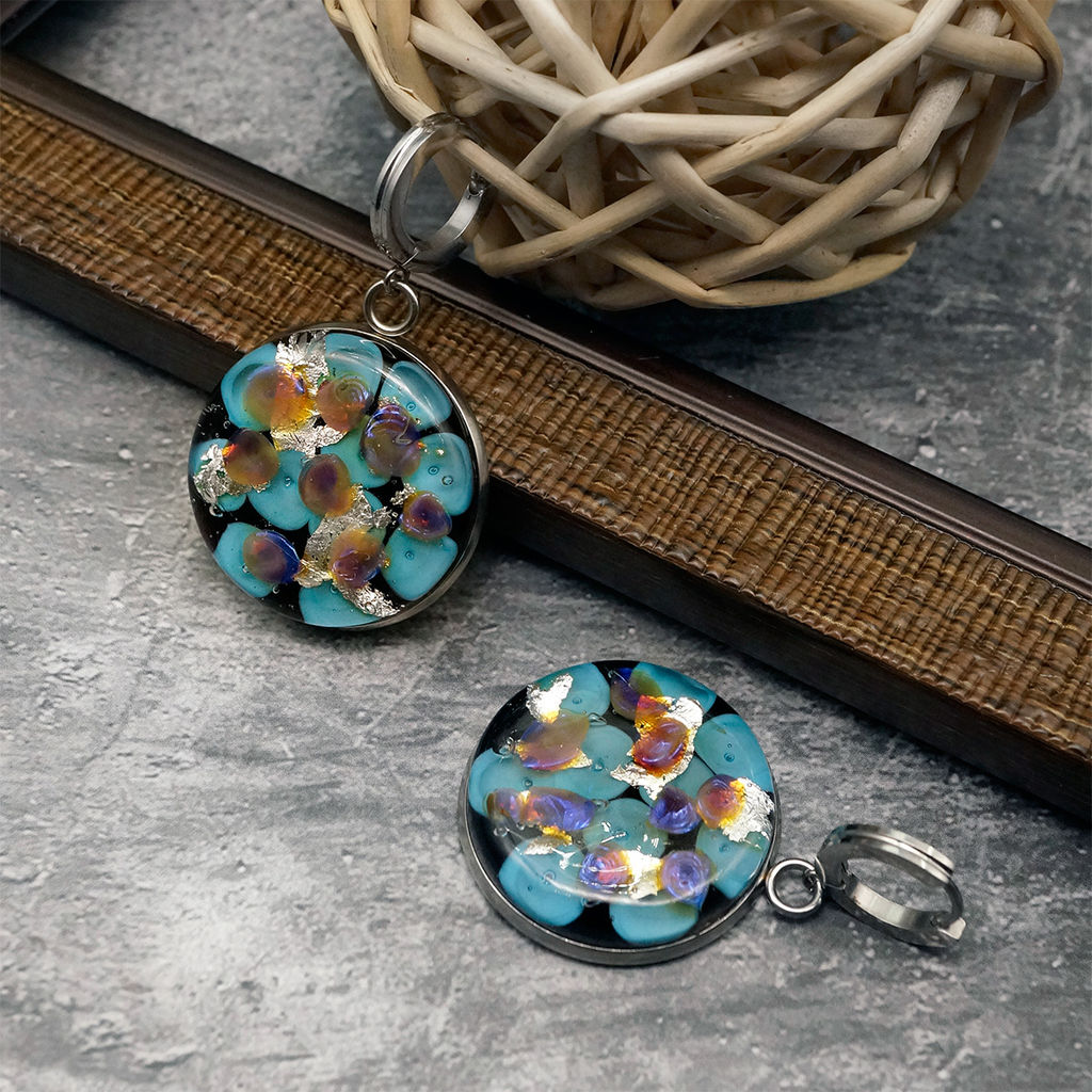 Серьги из муранского стекла PARADOX LS3130 - Vloes фото 2