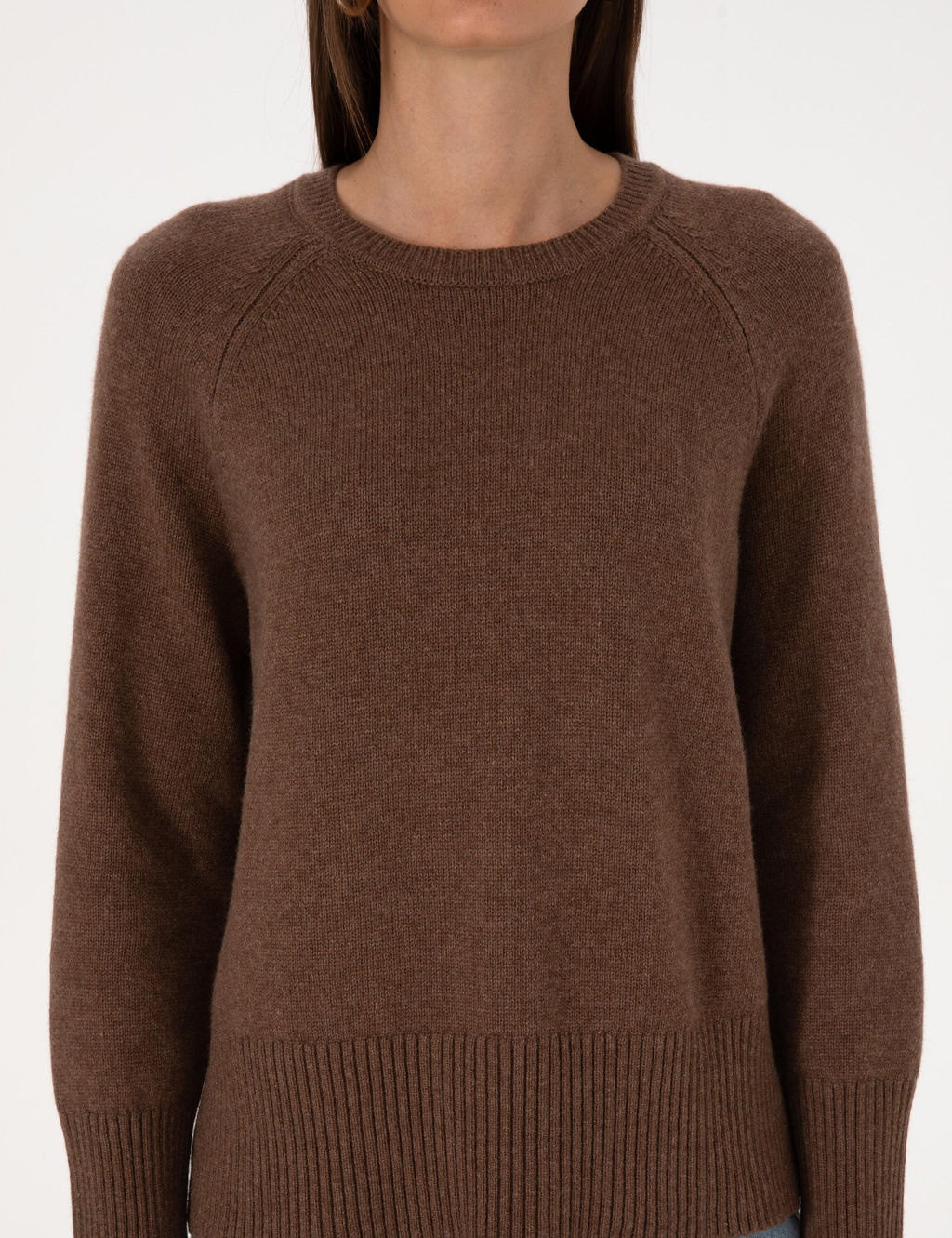 Kahverengi Comfort Fit Y_n Kar___ml_ Kazak - Pierre cardin фото 6