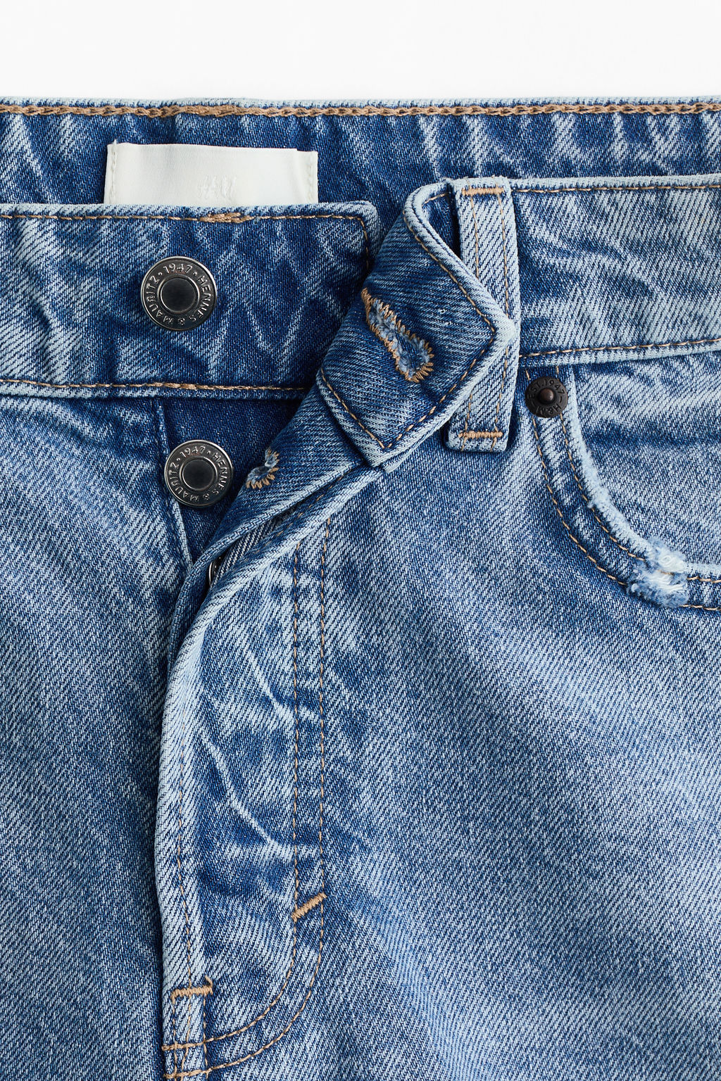 Wide Regular Jeans - H&m фото 8