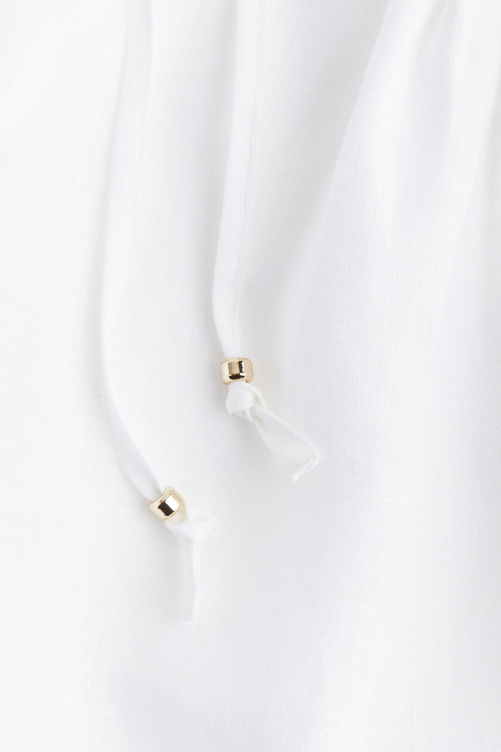 Top de lino con tirantes de lazo - H&m фото 2