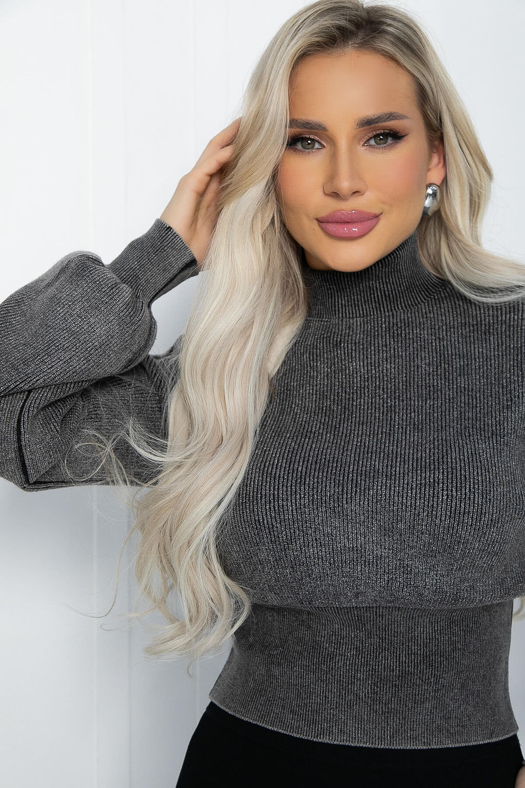 Джемпер Вена (графит) Б12179-4 - Lt collection фото 3