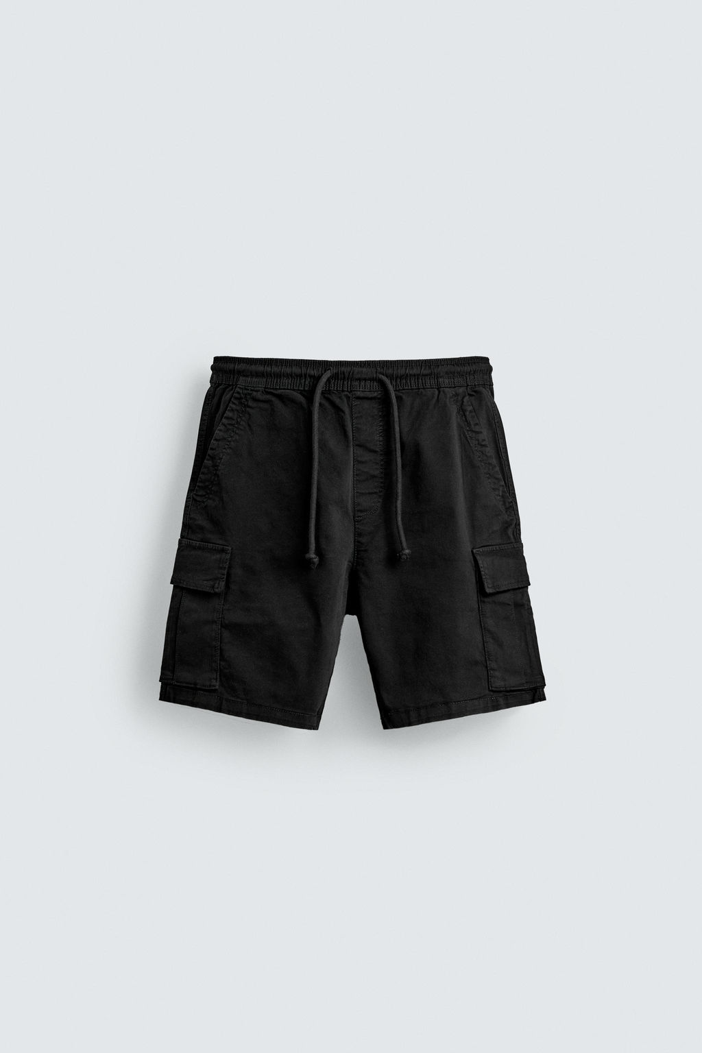 BERMUDA CARGO RELAXED FIT LAVADO / Negro - Zara фото 7