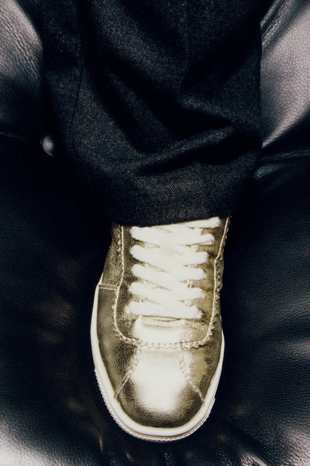 METALLIC SNEAKERS - Zara фото 7