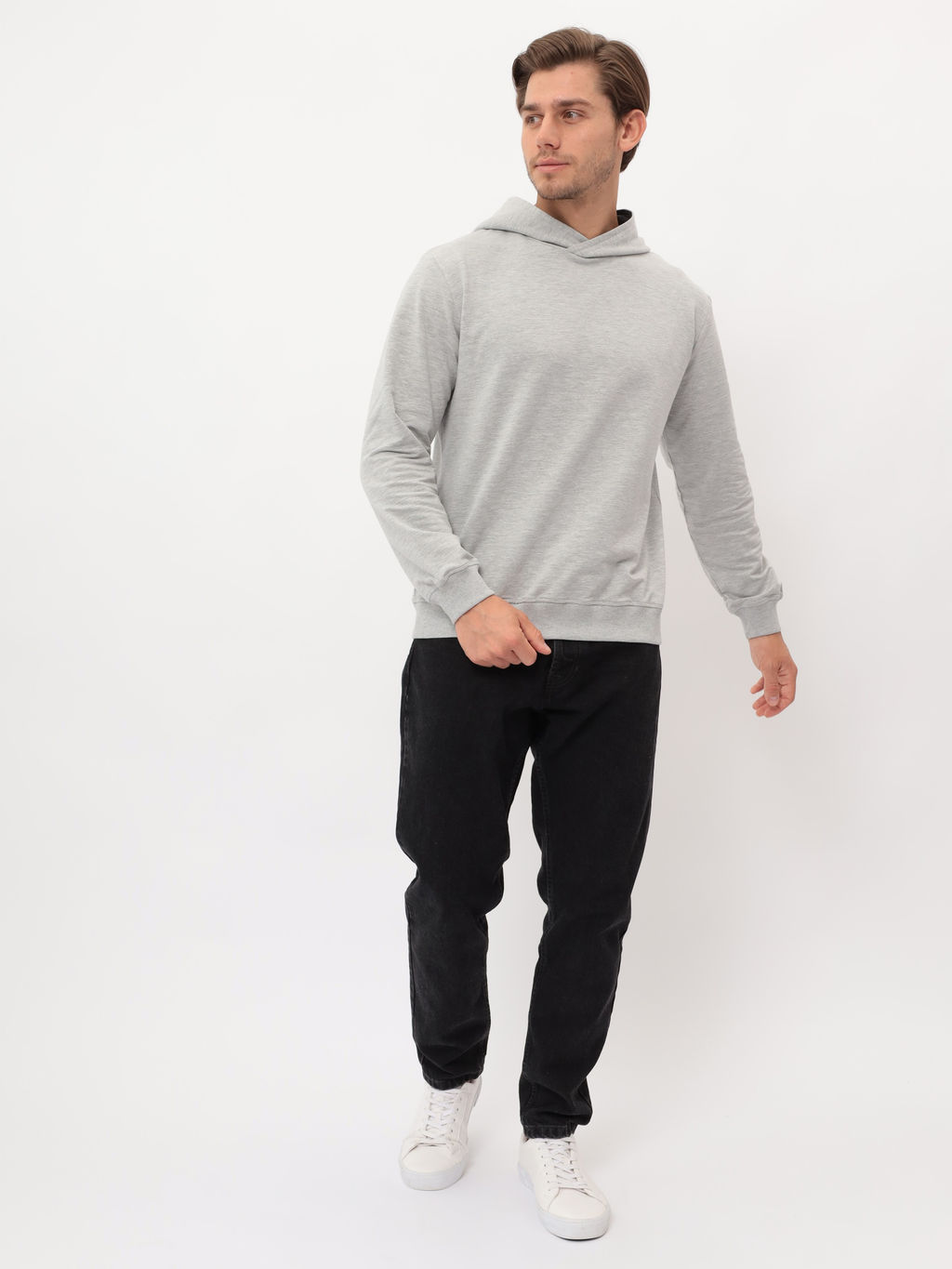 Худи мужское GREG G172-OZ02-28 (св.серый м.) фото 2