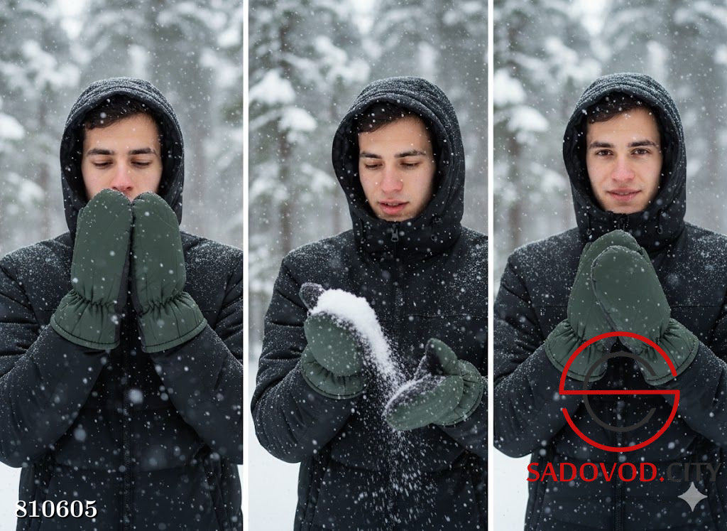 Водонепроницаемые ветрозащитные перчатки - Bruno фото 3