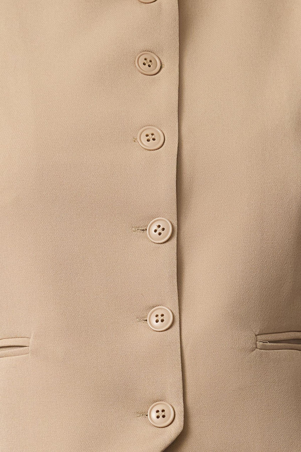 TRENDYOLMILLA Siyah Fitted Crop Dokuma Yelek TWOAW25YE00055 фото 3