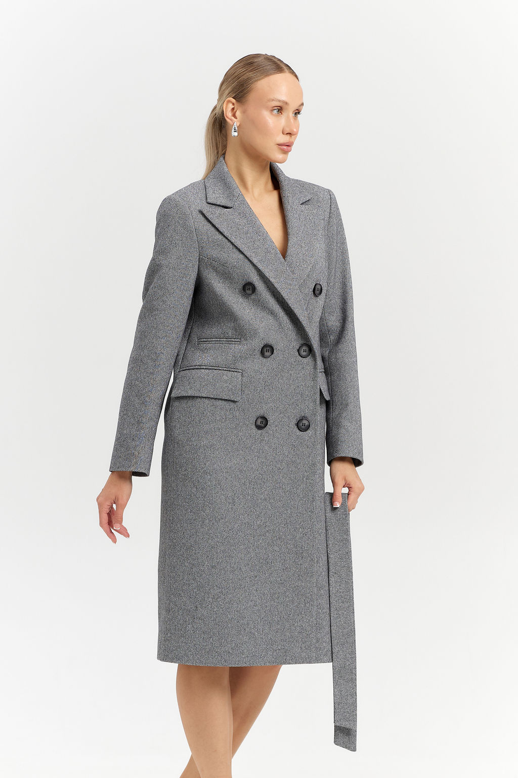 Пальто женское демисезонное 25775 (вино) - Kankan фото 49