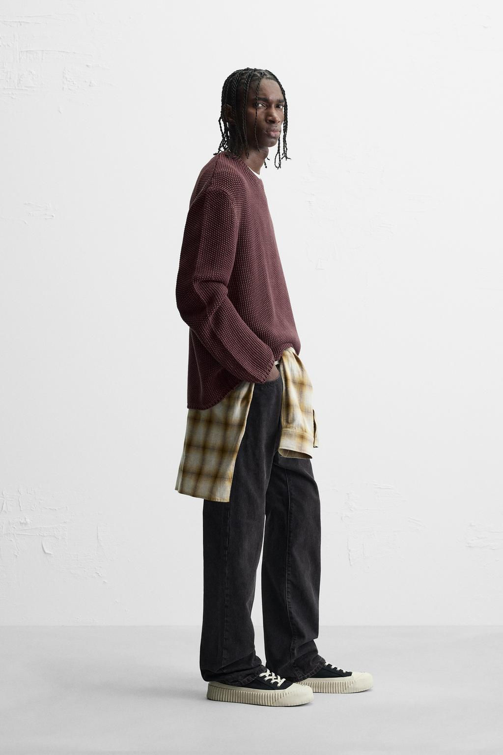 RELAXED FIT SWEATER - Zara фото 4