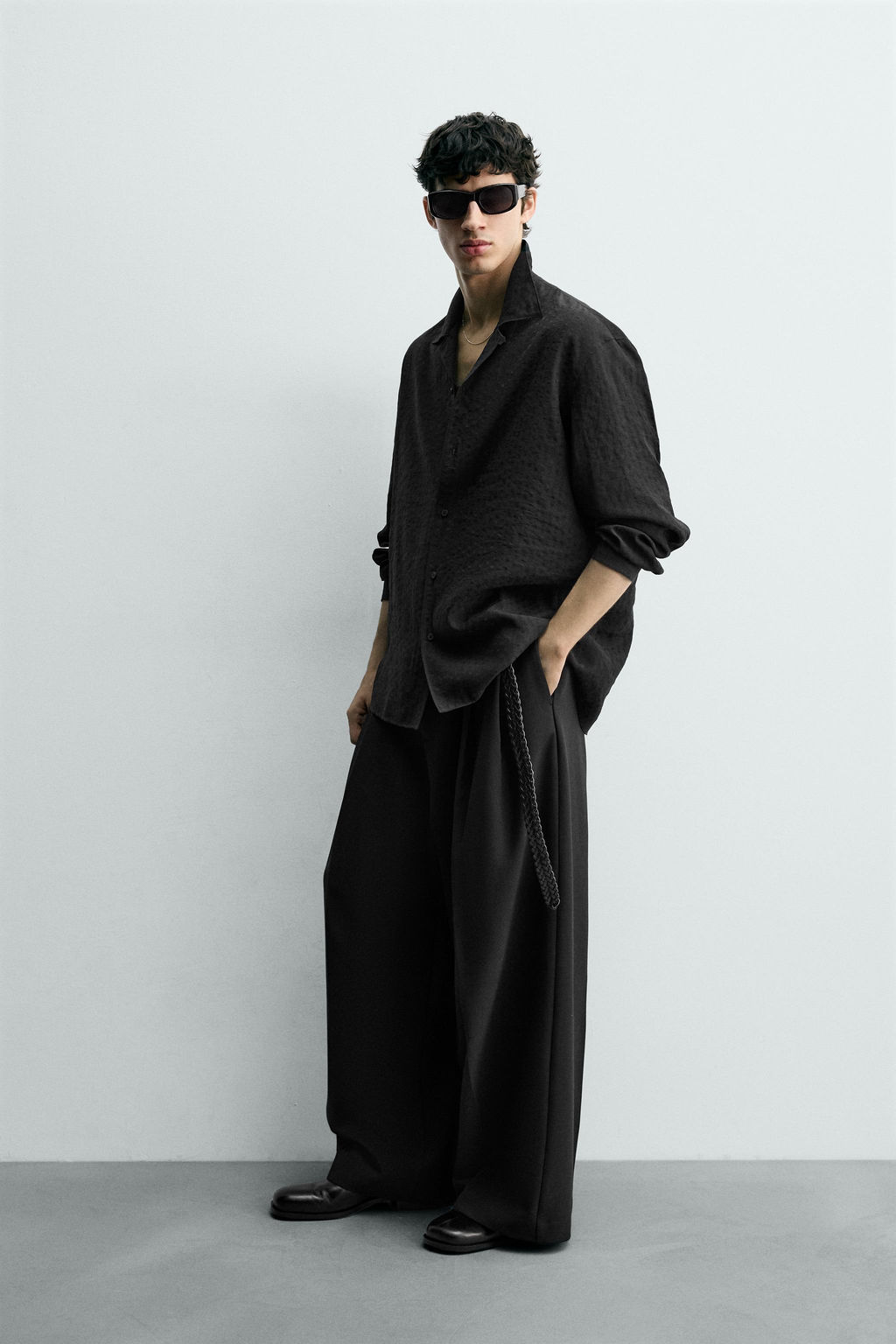 JACQUARD POLKA DOT SHIRT - Zara фото 4