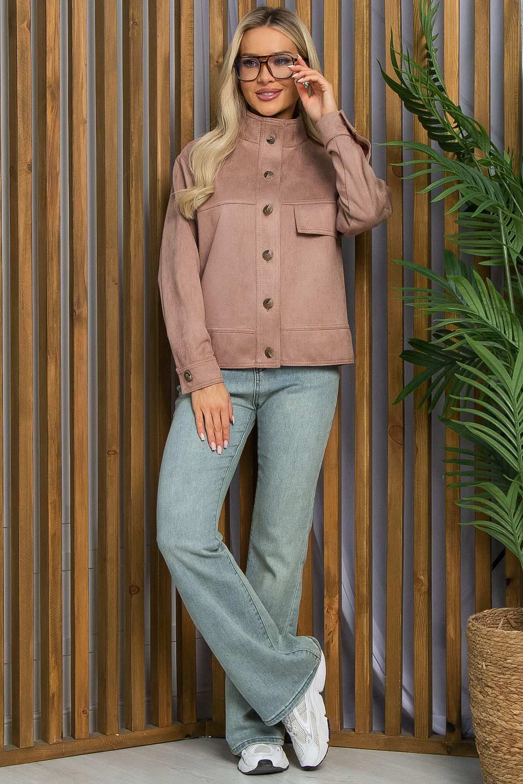 Бомбер Октавия (чайная роза) Б13357-2М - Lt collection фото 4