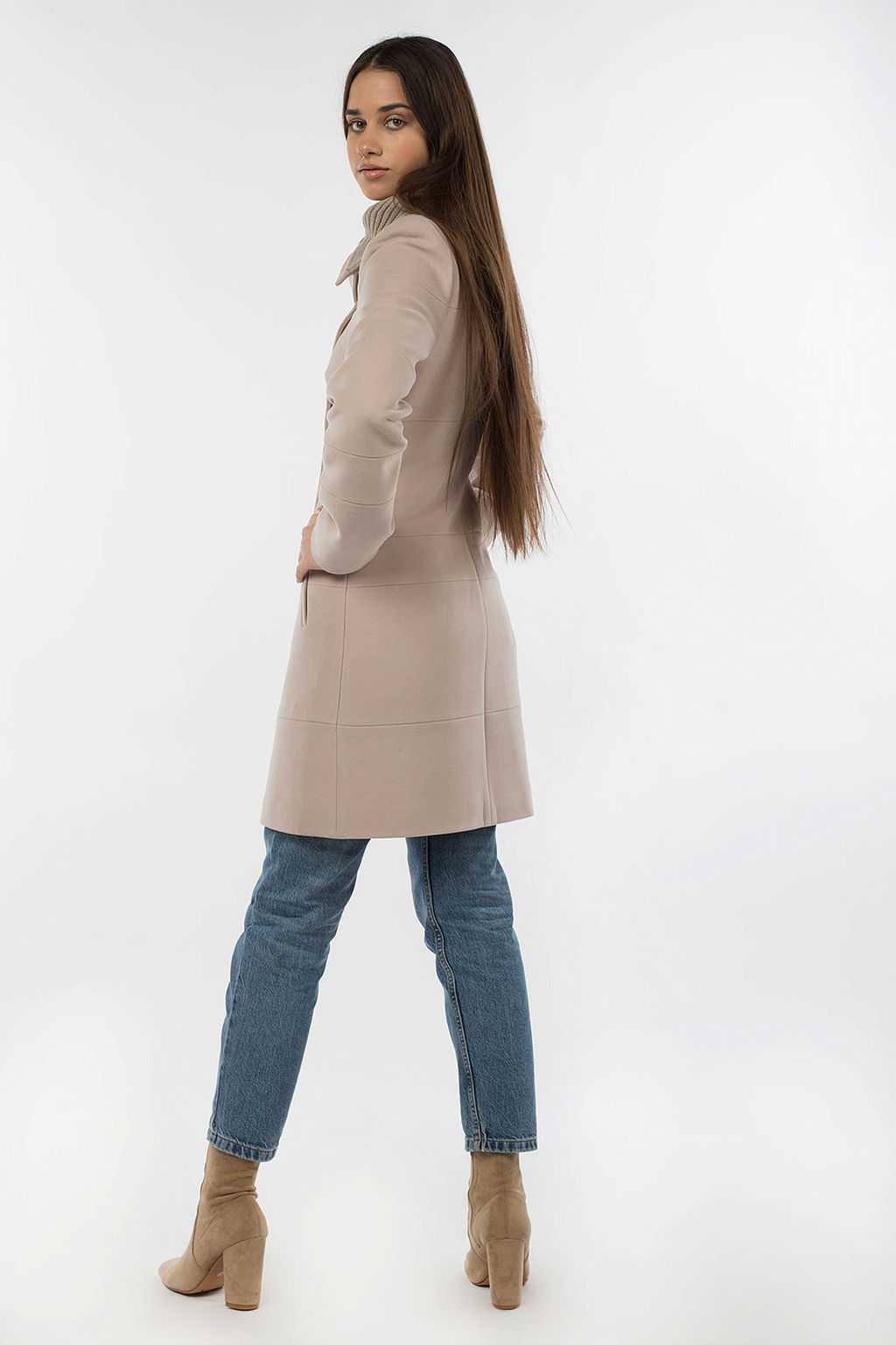 13-1095 Пальто женское демисезонное