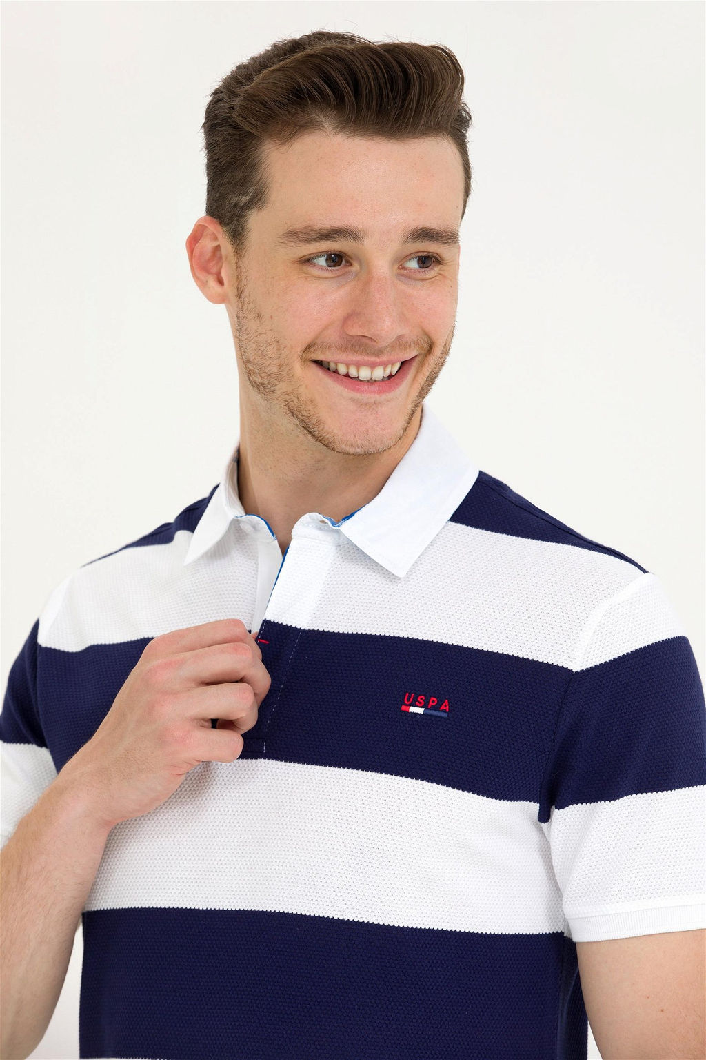 Мужская темно-синяя футболка - U.s. polo assn фото 9