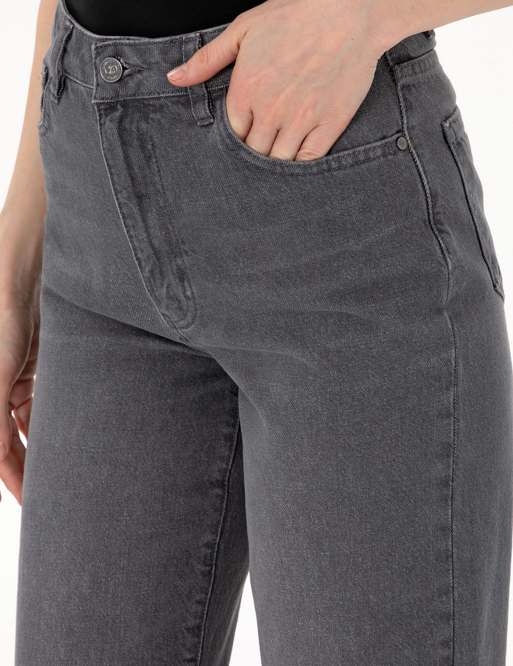 Siyah Jean Pantolon - Pierre cardin фото 5