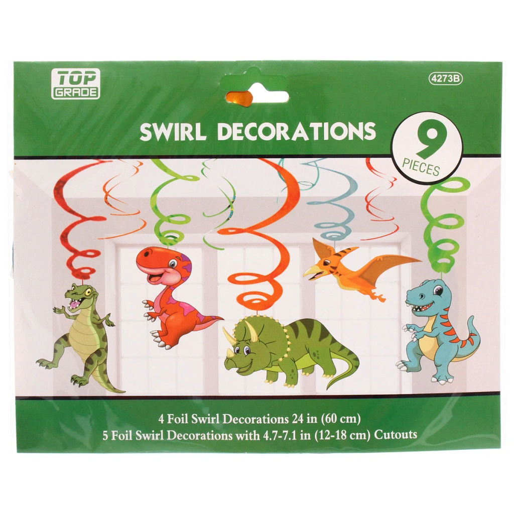 Подвесное украшение "Динозавры" 9 шт