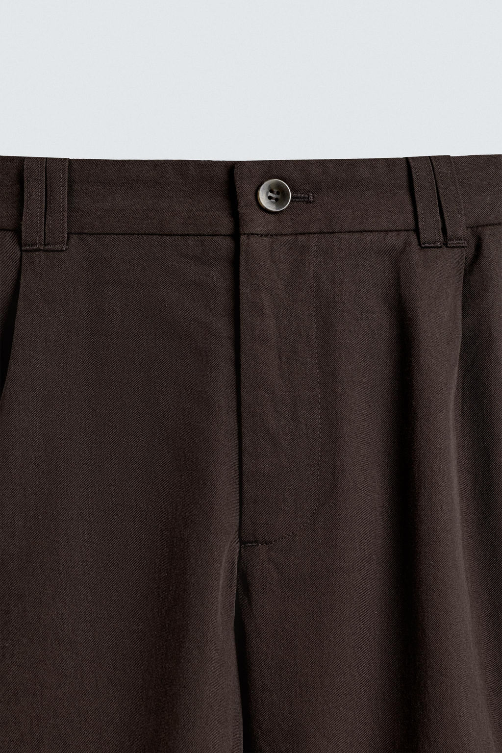 LYOCELL-COTTON CARGO BERMUDA SHORTS - Zara фото 9