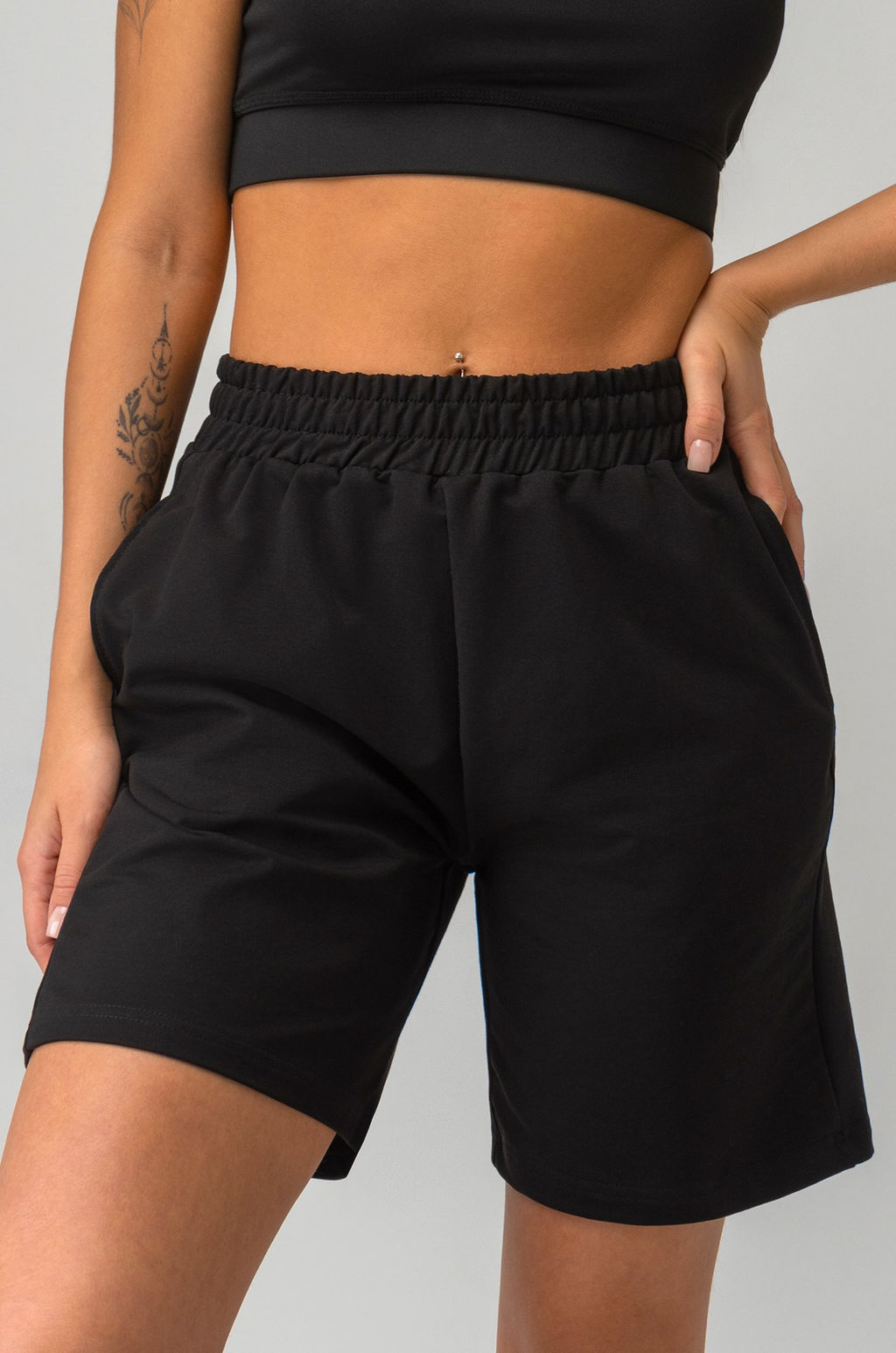 Женские шорты из футера двухнитки Happyfox - Happy fox фото 8