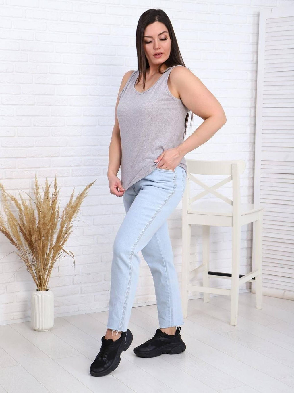 IV-CAPRIZ Симфония уно - майка черный  фото 15