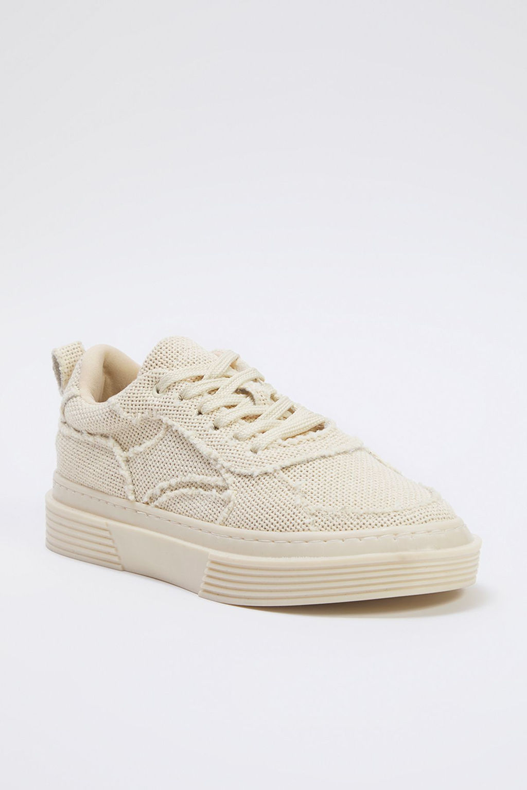 Trendyol Shoes Bej Dokulu Orgu Desenli Bagc?kl? Kad?n Retro Spor Ayakkab? TAKSS25SN00037 - Trendyolmilla фото 6