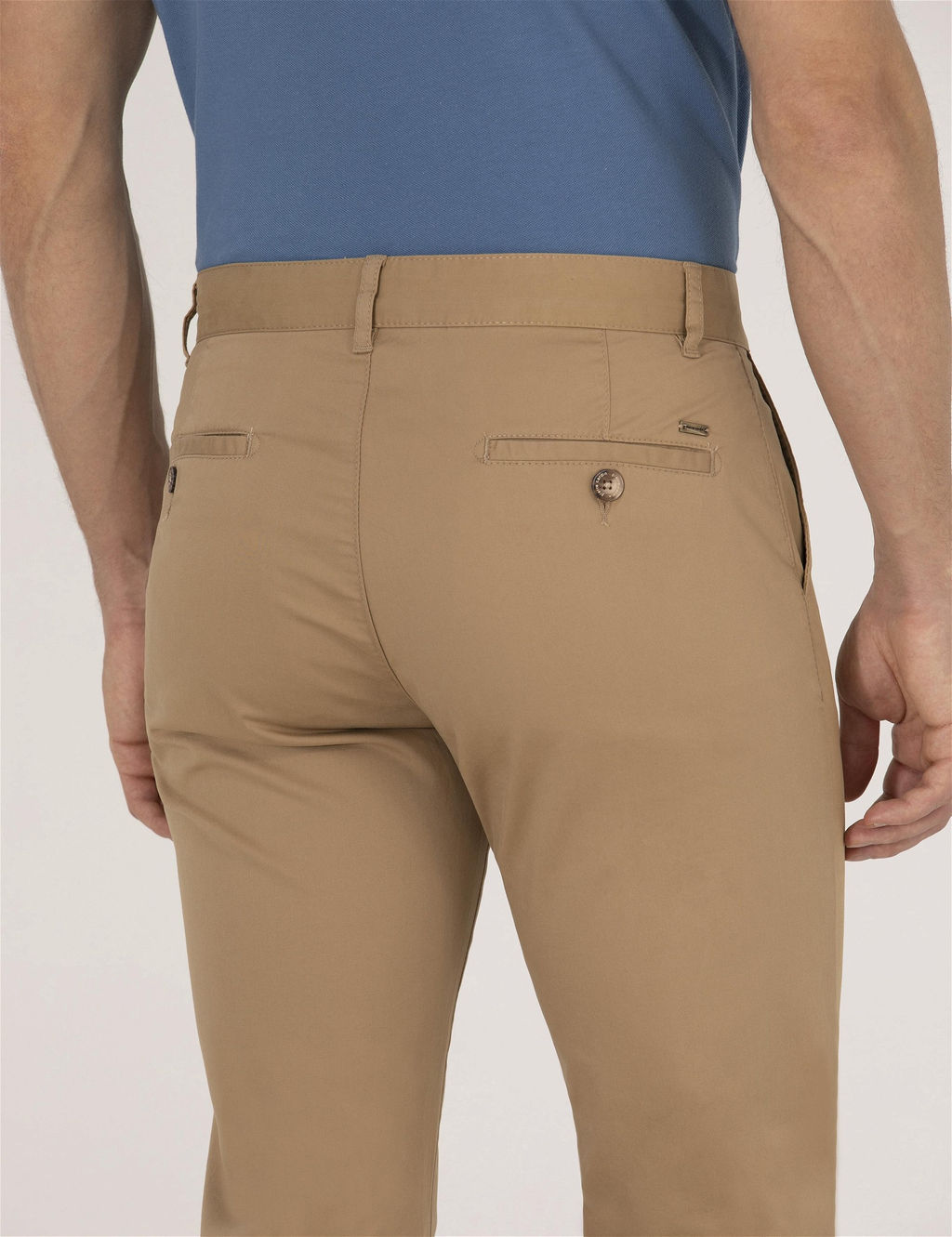 Camel Regular Fit Kanvas Pantolon - Pierre cardin фото 7