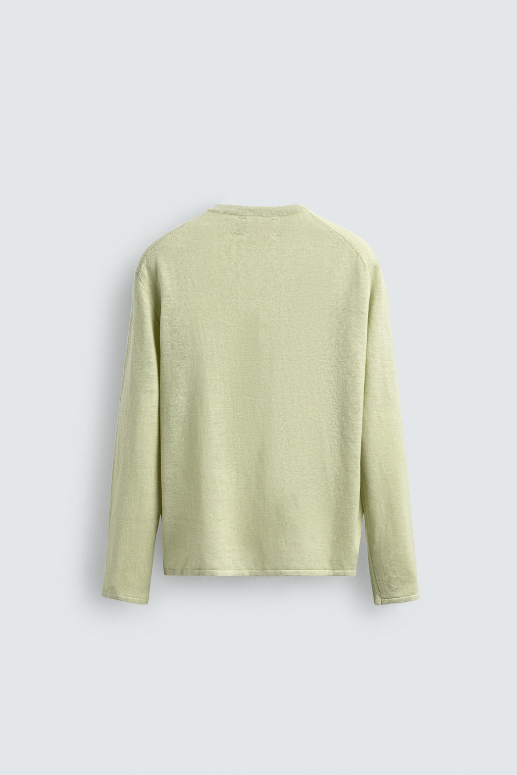 JERSEY CUELLO PANADERO 100% C??AMO / Verde claro - Zara фото 8