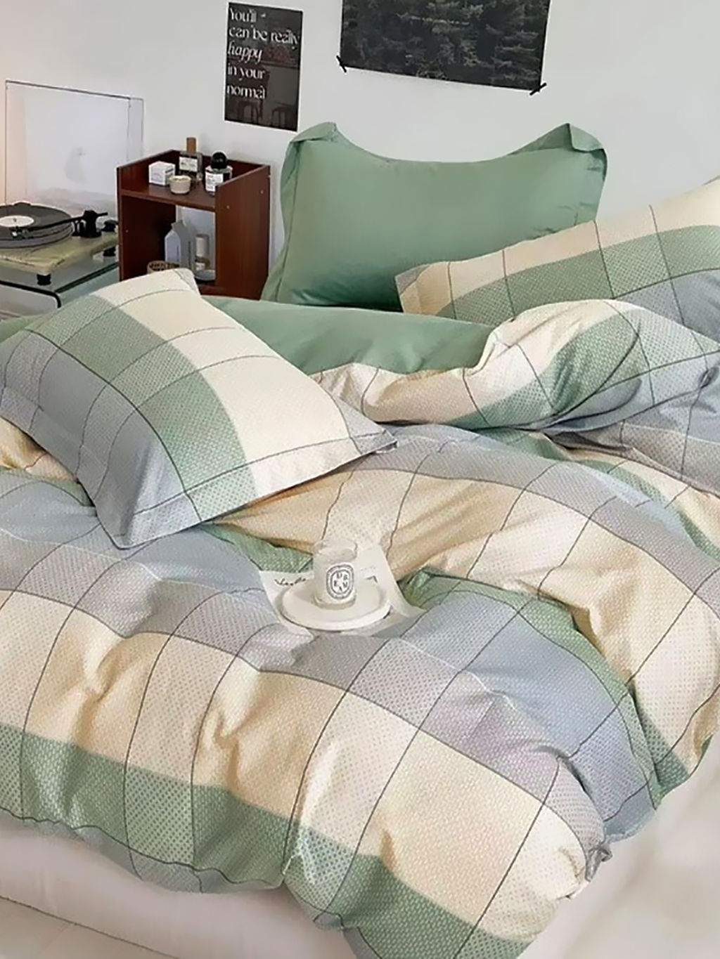 Постельное белье из сатина элит на молнии - Мгновение 2 сп.с прост.на резинке 180*200*25 (нав.70х70)