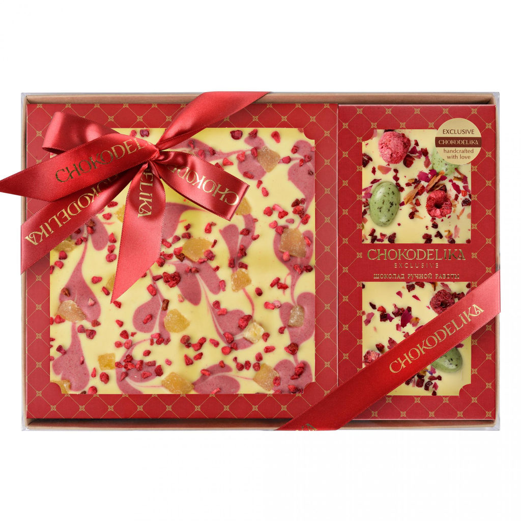 Подарочный набор Малиновая нежность 300 гр