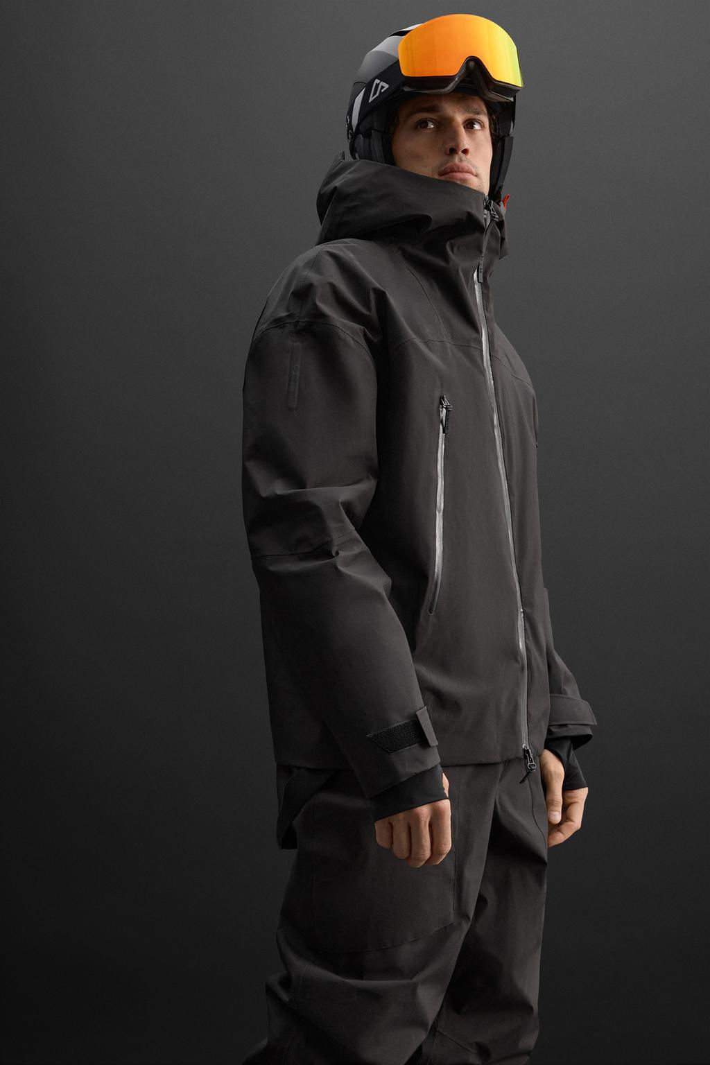 RECCO® WATERPROOF SKI JACKET - Zara фото 6